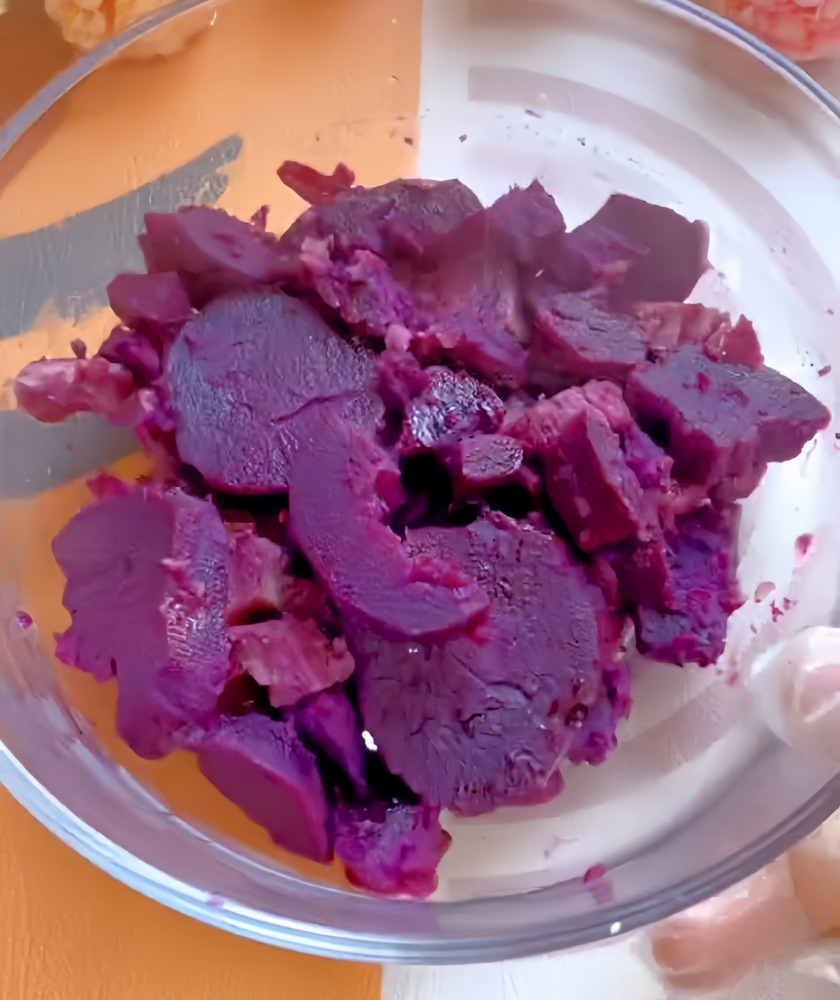 Purple potato processing