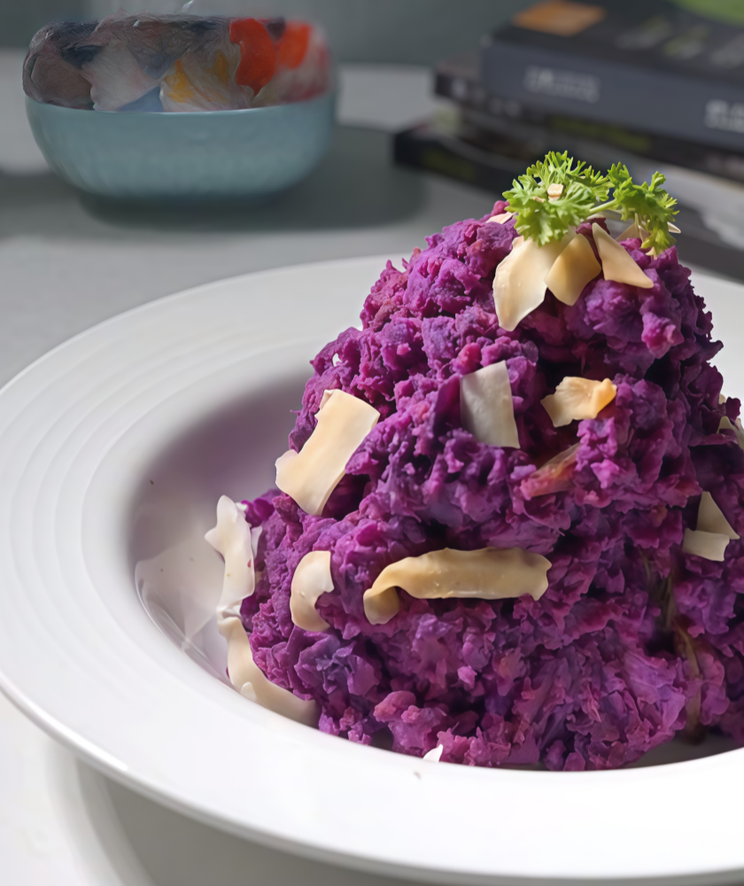 Purple potatoes salad recipe