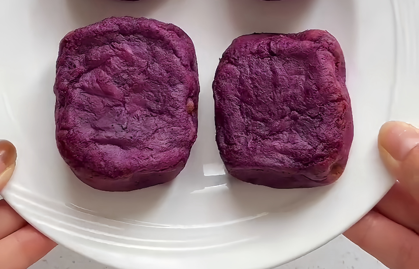 Purple sweet potato air fryer