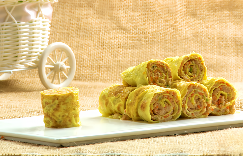 Golden Lucky Pork Rolls Recipe