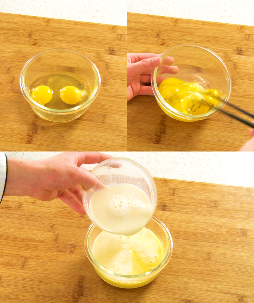 Making egg liquid