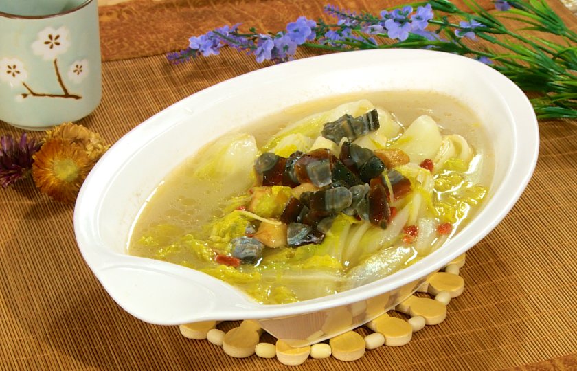 Baby Cabbage in Superior Broth