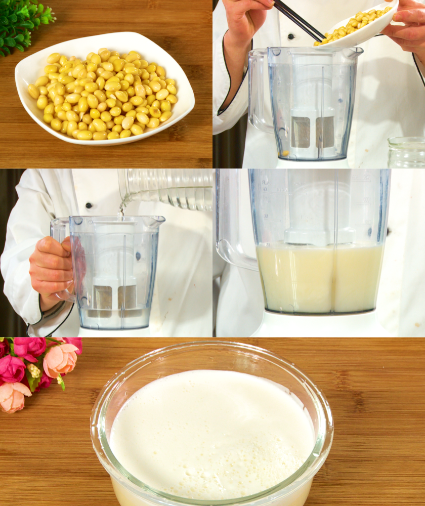 Making soy milk