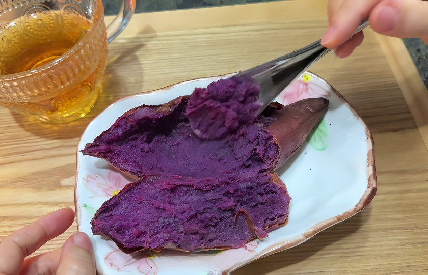 purple sweet potatoes in the Instant Pot