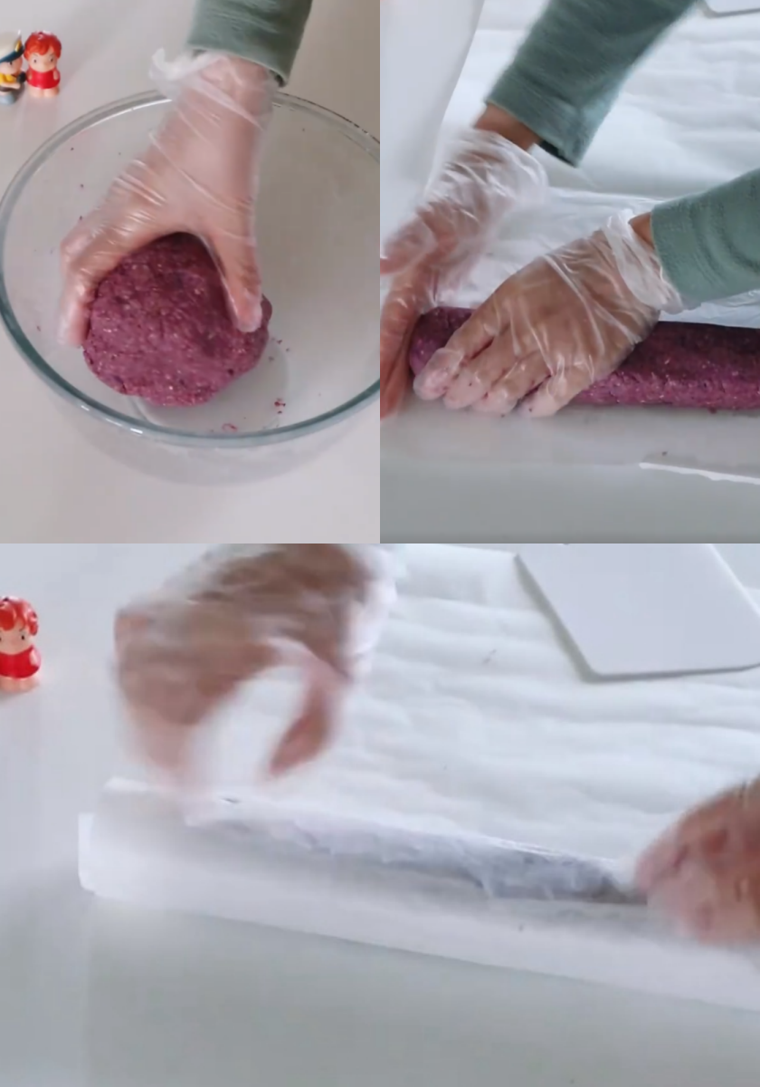 Dough shaping and freezing