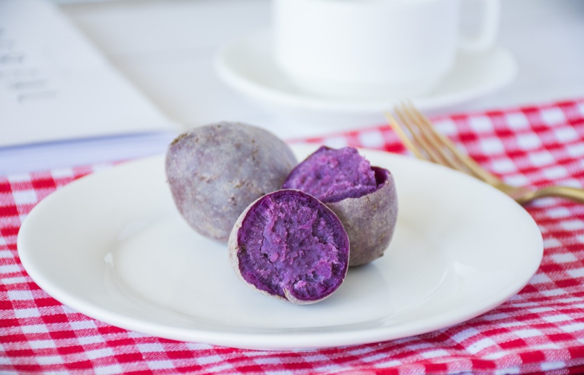 Wondering why your purple sweet potato is white inside? Here's why