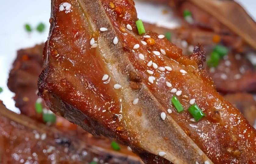 Lunar New Year Air Fryer Bone-In Pork Chops Recipe