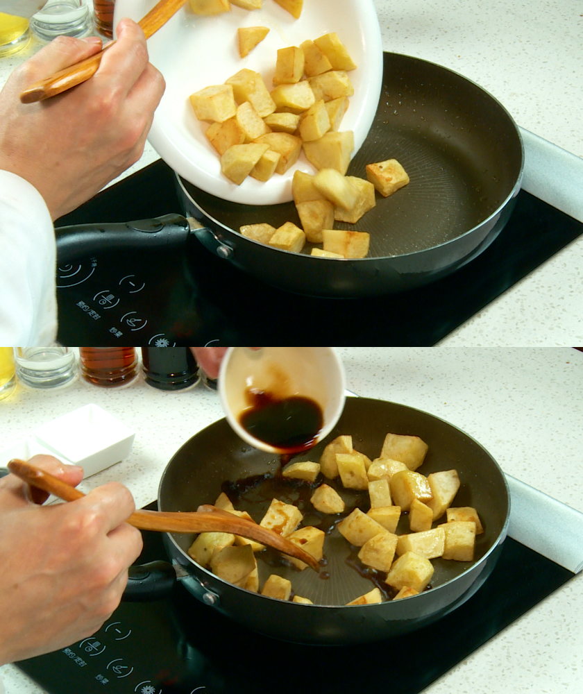 Stir-fry with sauce