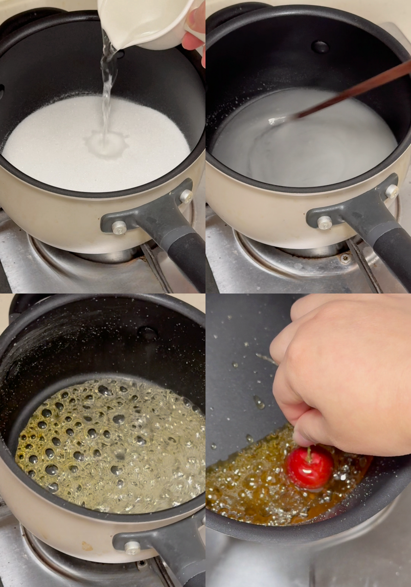 Making candied haws