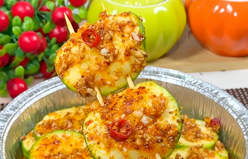 Roasted Zucchini Air Fryer Recipe