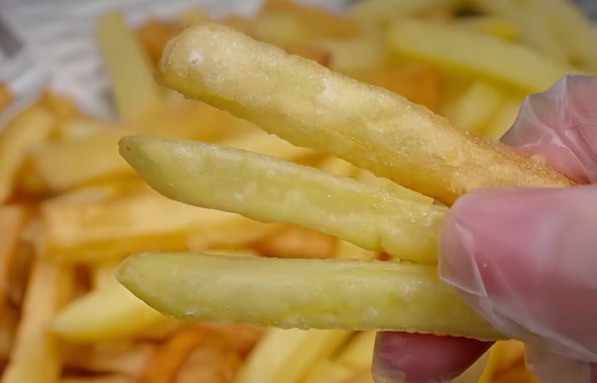 checkers fries in air fryer