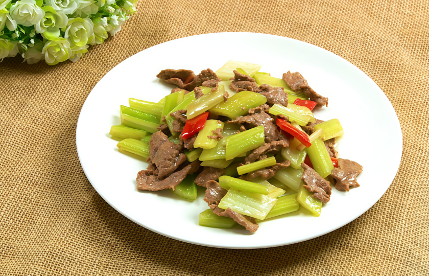 Beef and Celery Stir Fry