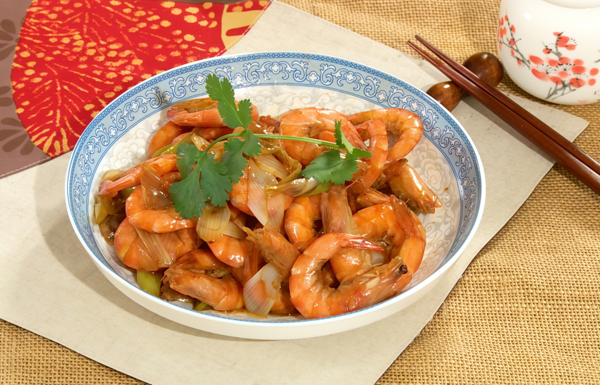 Shanghai Shrimp Stir-fry(You Bao Xia)