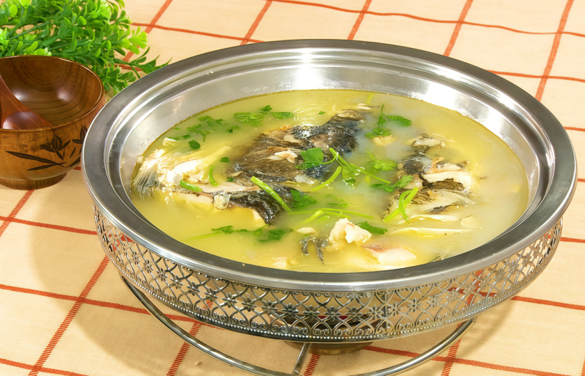 Chinese Fish Head Hot Pot