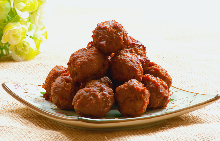 Fried Beef Meatballs Recipe