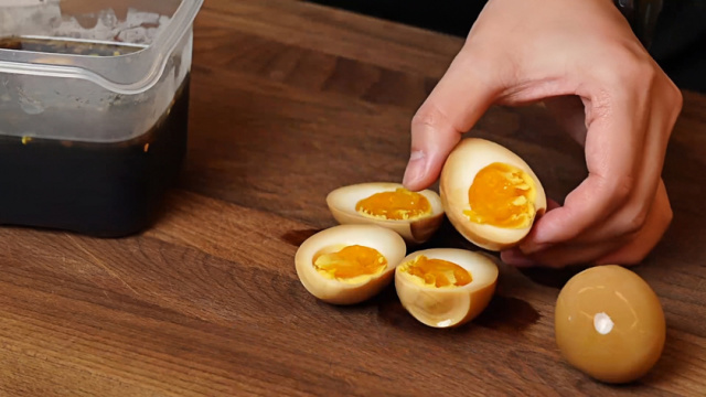 Soy Sauce Soft-Boiled Eggs